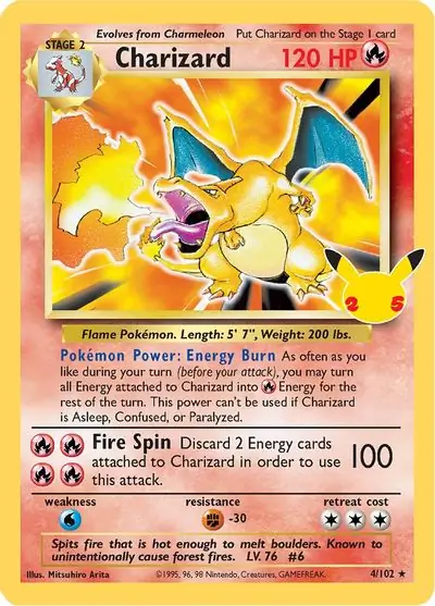 PokeDATA - Check current Pokemon card values for Charizard 4!